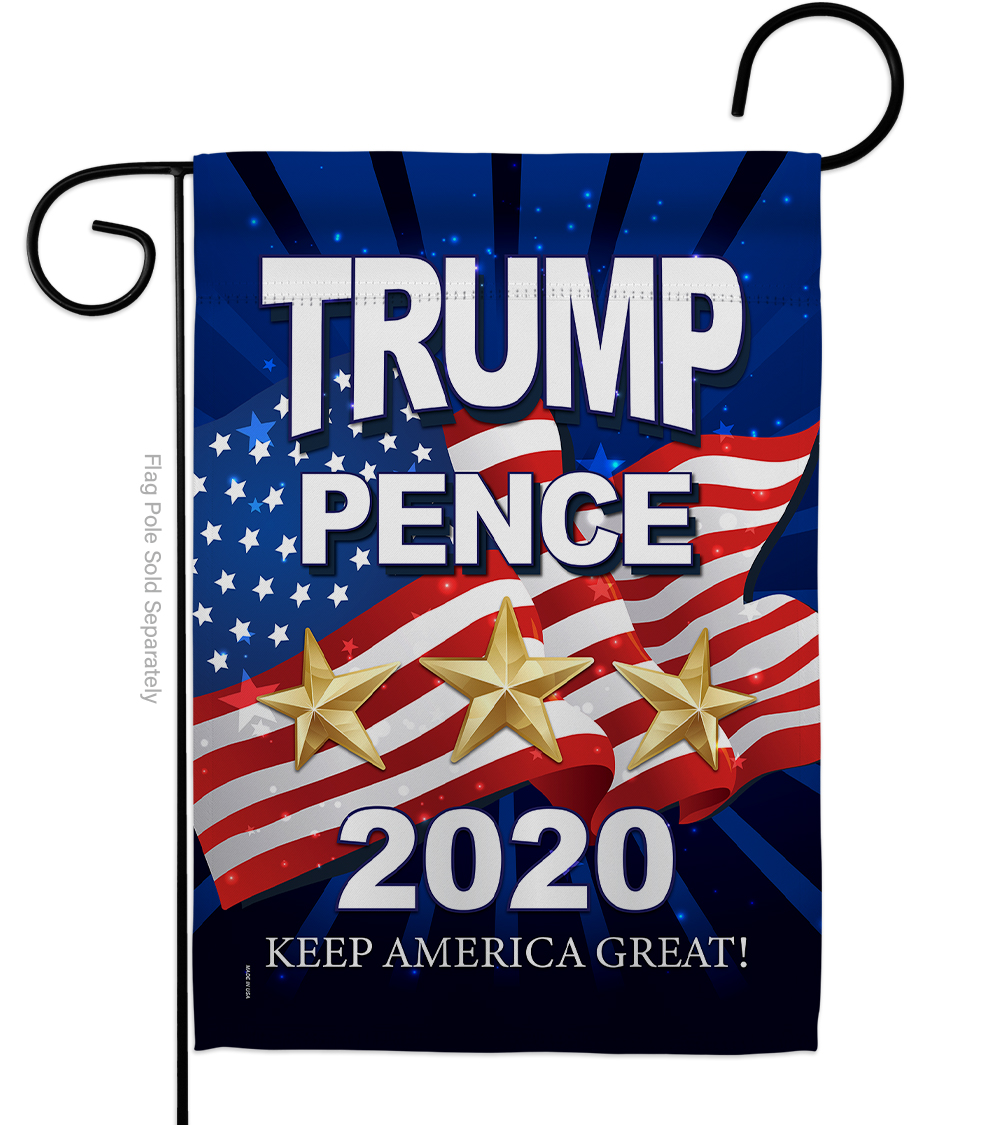 Garden Flag - Trump Pence 2020